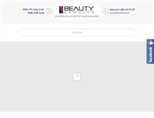 Tablet Screenshot of beautyservice.pl
